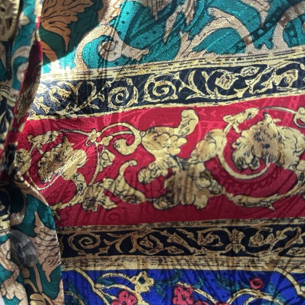 Vtg Talbots Silk Blazer Jacket Size 4 Office Career‎ Professional Old Money